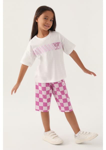 U.S. Polo Assn. Rolypoly Kız Çocuk Beyaz Kapri