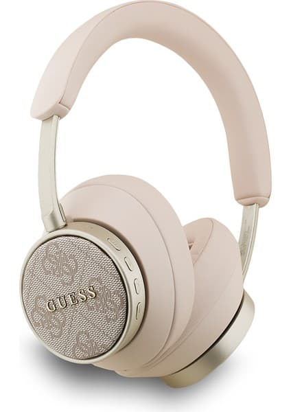 Guess Lisanslı Pu Metal Klasik Yazı Logolu Kulak Üstü Bluetooth Kulaklık
