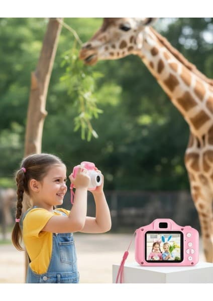 Marsilyan Kompakt Mini Kamera Hd Video Çekim ve Fotoğraf Modlu Şarj Edilebilir Kayıt