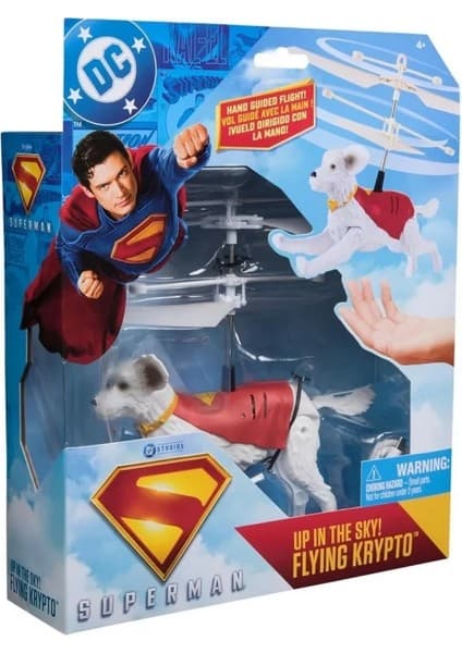 Spin Master Elle Uçurulan Superman Köpek Figür