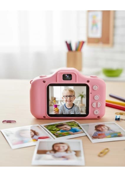 Epilons Kompakt Dijital Kamera Hd Video ve Fotoğraf Kayıt Özellikli USB Şarjlı Mini
