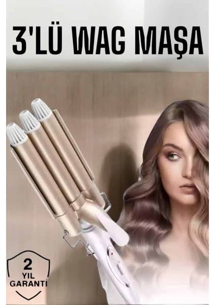 Wag Maşa Negatif Iyon Teknolojili Isı Ayarlı Saç Maşası Fiyatı