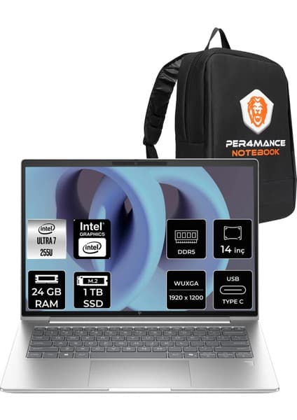 HP Elitebook 6 G1I Core Ultra 7 255U 24GB RAM 1TB SSD 14 Fiyatı