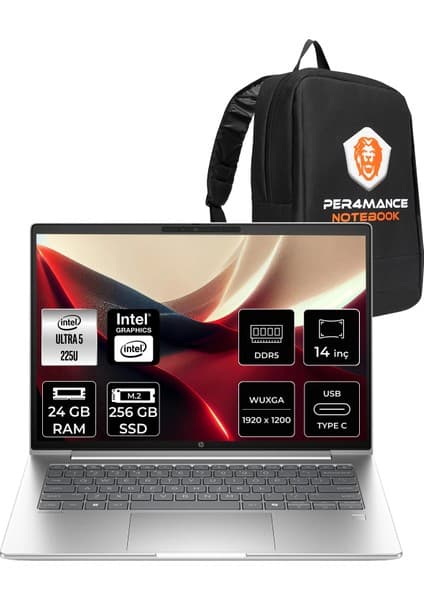 HP Probook 4 G1I Core Ultra 5 225U 24GB RAM 256GB SSD 14 Fiyatı