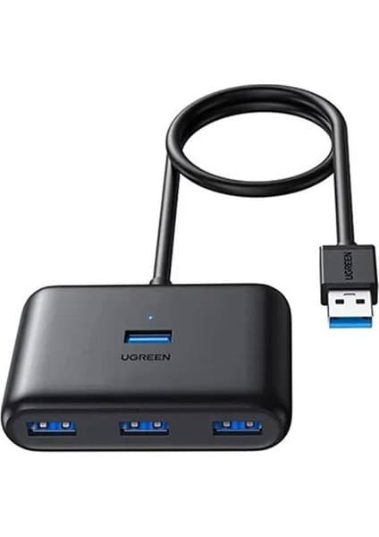 Ugreen 15697 CM688 USB 3.2 To 4xusb-A Port Gen 1 USB Hub Çoklayıcı Dönüştürücü Siyah