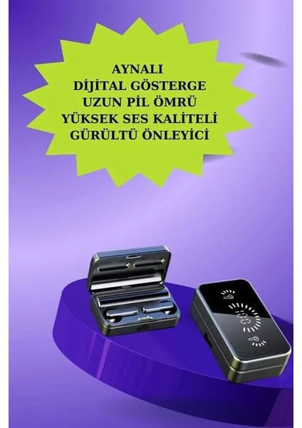 Terrien Powerbank Bluetooth Kulaklık ve Yeni Model Akıllı Saat Seti Anc Özelliği