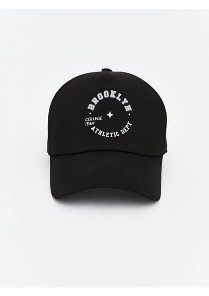 LC Waikiki Brooklyn Baskılı Erkek Kep Şapka (S6)