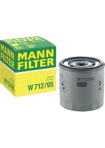 Mann W712/95 Golf8 A3 Passat Cupra Leon Superb 1.5tsı Yağ Filtresi