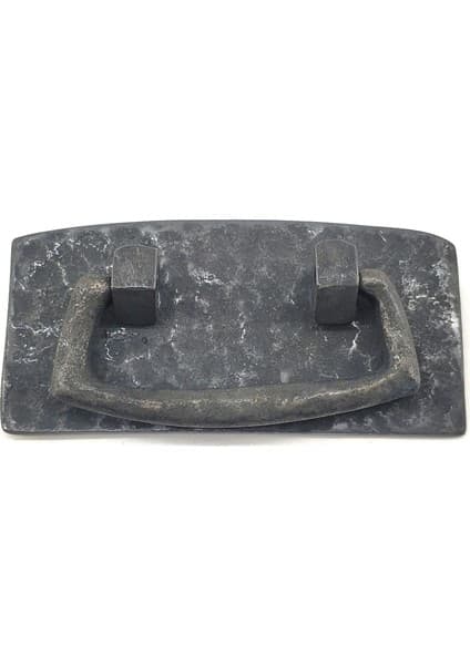Derin Stok Antika Tarz Dekoratif Pirinç Otantik Dövme Kapı Kulbu - 45X90 Mm,