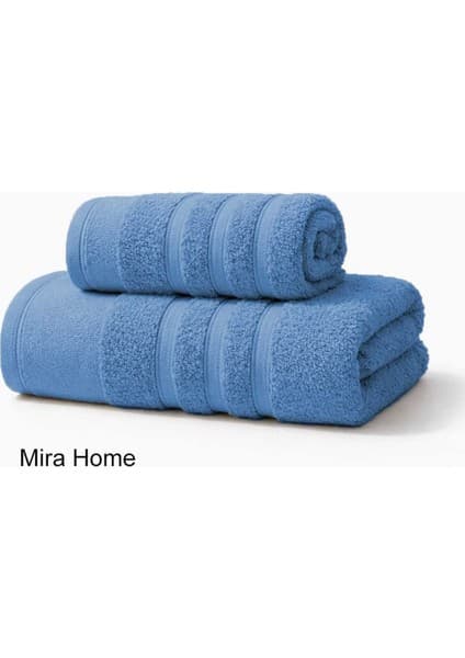 Mira Home 2 Parça Pamuklu Banyo Havlu Seti Ayla