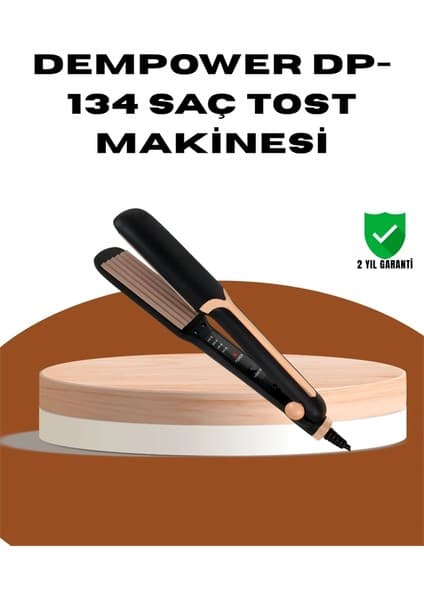 İlkyaz Fashion Dempower DP-134 Saç Tost Makinesi – Kolay Kullanım, Hızlı Sonuç, Uzun Süre