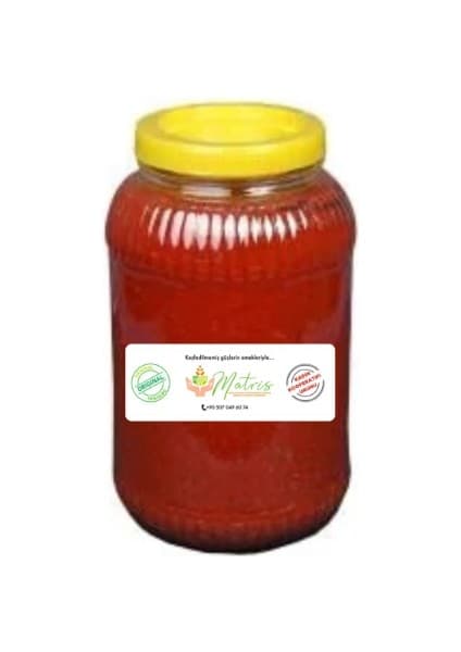 Matris Kadın Kooperatifi Ev Yapımı Katkısız ACI Biber Salçası 1 KG – Köy Usulü Güneşte Kurutulmuş