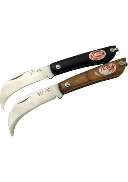 Fidan F 20 Eğri Bahçe Çakısı 18CM Manuel