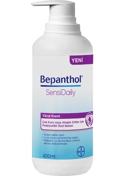 Sensidaily Pompalı 400 ml Vücut