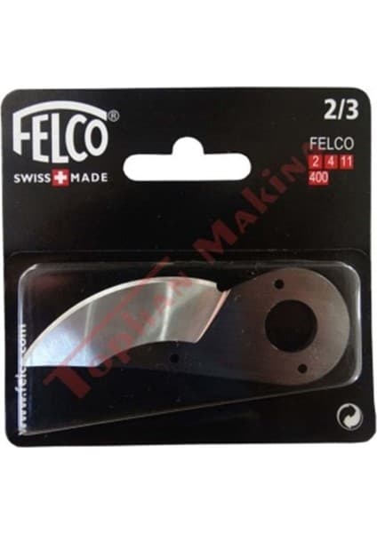 Felco 2/3 Yedek Bıçak 2-4-11 154038 Modeli Swiss Made Keskin Özellikli Bahçe Aksesuar