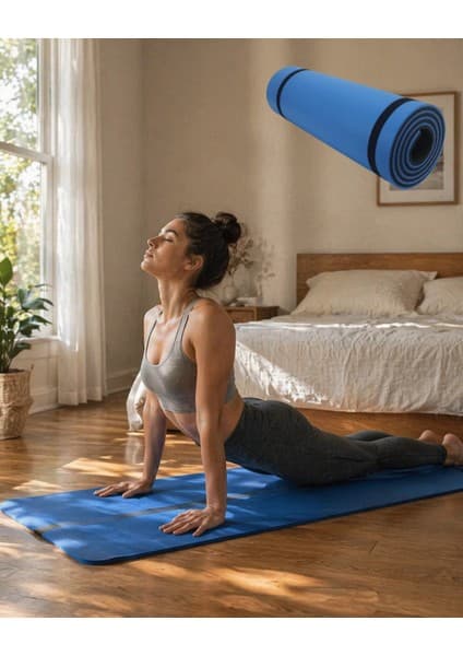 Eco Lounge 10 mm Fitness ve Pilates Matı Kaydırmaz Taban Konforlu Spor Minderi Hafif