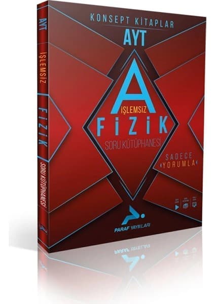 Paraf Yayınları Paraf Ayt Işlemsiz Fizik Soru