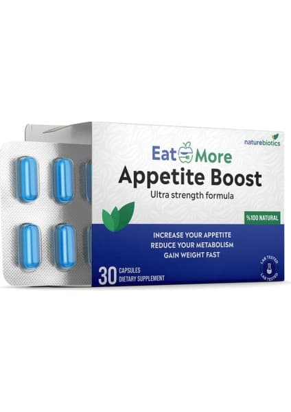 Eat More Eet More Appetite Boost Weight Gain Karbonhidrat Yardımcısı Bitkisel Gainer 30