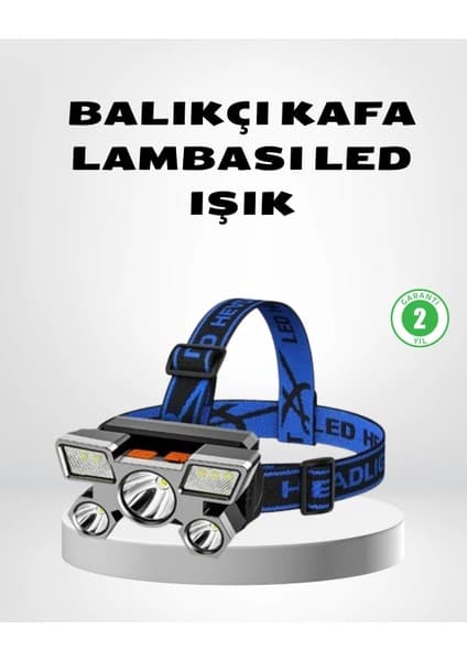 Enco Store Şarj Edilebilir LED Kafa Feneri – 4 Işık Modu, Ipx5 Su Geçirmez, Hareket