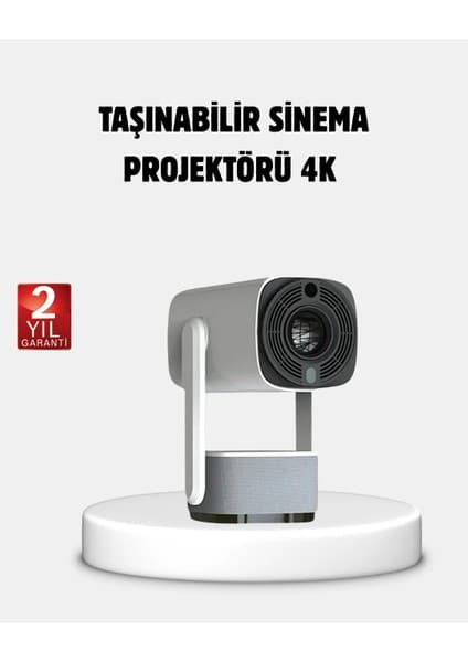Enco Store Hd 720P Projeksiyon Cihazı – Geniş Ekran, DLP Işık Kaynağı, 1024 x 600 Çözünürlük,