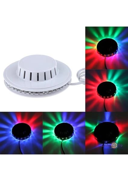 Fithome M29 48 LED Rgb Otomatik Renk Değiştiren Dönen Ayçiçeği Ufo