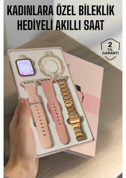 Motto Ticaret Akıllı Saat Adımsayar, Nabız Takibi ve Gps Destekli Kadınlara