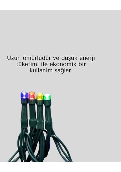 Motto Ticaret Su Geçirmez Pil Çalışan LED Perde Işık – Iç ve Dış