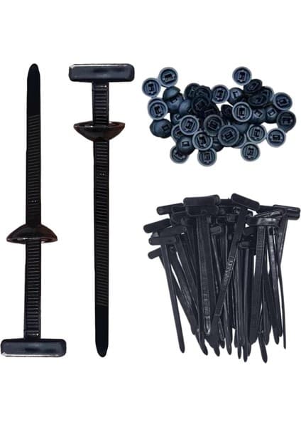 Motto Ticaret Plastik Bağlantı Elemanları 30LU Set