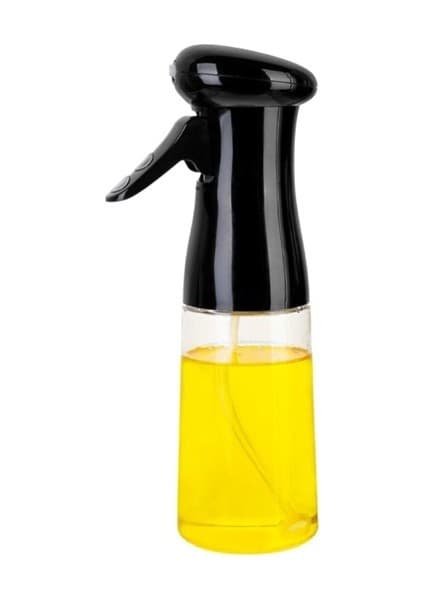 Enco Store Çok Amaçlı Cam Şişe Püskürtmeli Dağıtıcı Yağdanlık Limonluk Sirke Sosluk Spreyi Siyah