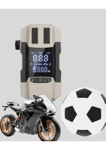 Svoria Store 12.000 Mah Akü Takviye Powerbank Dahili Hava Dijital