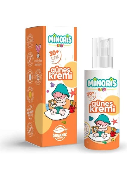 Enco Store Baby Organik Güneş Koruyucu Sprey Krem 30 Spf 150