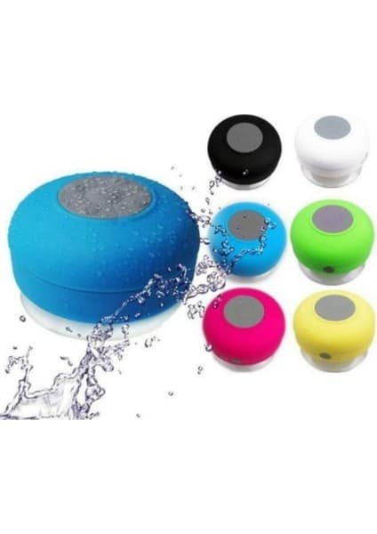Ozcmax Vakumlu Suu Geçirmez Bluetoothlu Mini Duş