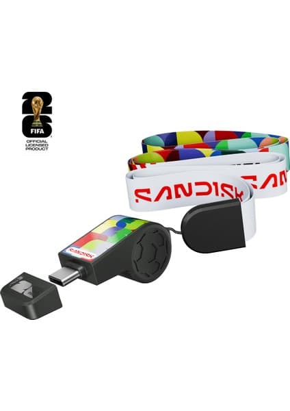 Sandisk 128 GB Usb-C Fıfa World Cup 2026 Sürümü USB