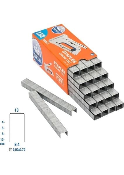 Mudanis 13/6 Zımba Teli 5000