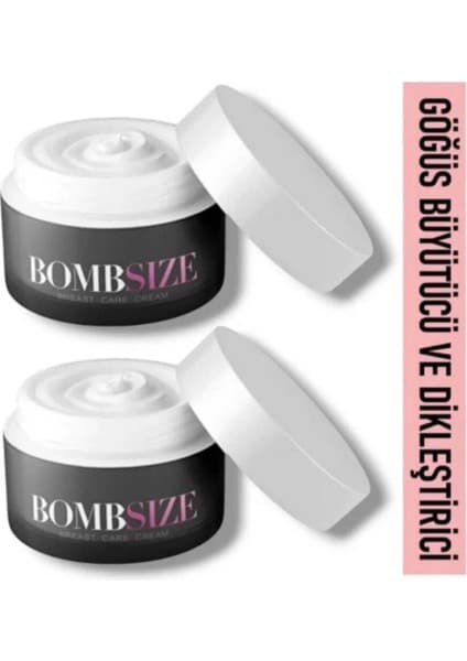 Süper Bombsize Kadınlara Özel Göğüs Bakım Kremi 50 ml x 2