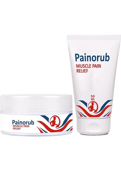 Painorub Reliefcream (50ML Tüp Krem + 50 ml Kavanoz Krem)