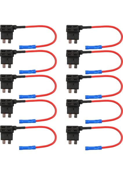 Melonika Standart Bıçak Sigorta Çoklayıcı Fuse Tap 10 Adet
