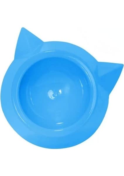 Azrlya Plastik Tekli Kedi Mama ve Su Kabı -