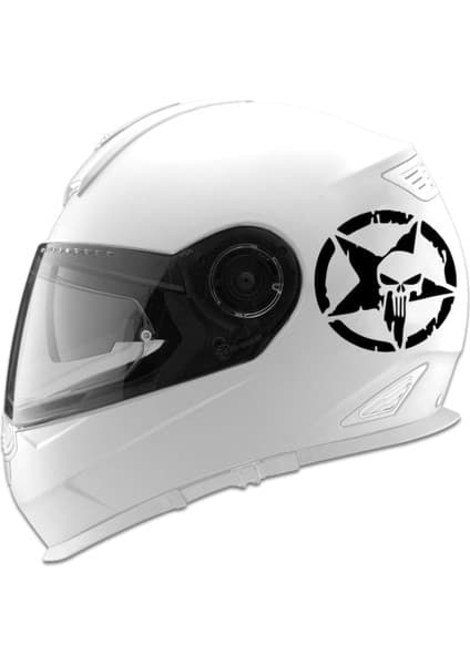 Yıldız Punisher Motor Kask Araba