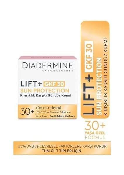 Prime Diadermine LIFT+GKF30 Kırışıklık Karşıtı Gündüz Kremi 50