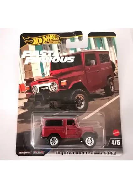Hot Wheels Premium Fast And Furious Toyota Land Cruiser