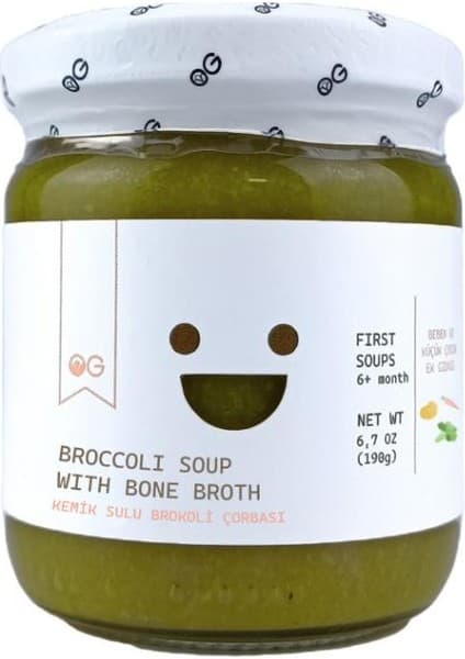 Og Natural Kemik Sulu Brokoli Çorbası 190