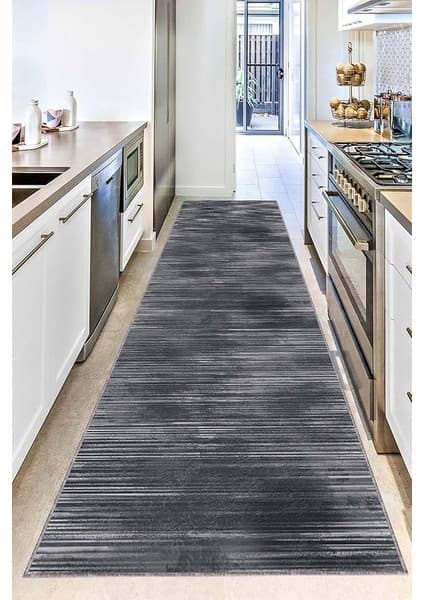 Home Antrasit Kaymaz Tabanlı Yıkanabilir Leke Tutmaz Kesme Fiyatı