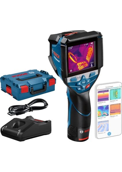 TeknoKapsül Professional Gtc 600 C (1x 12V Akü, Şarj Cihazı, Çalışma Aralığı: –20 °c Ila +600 °c,