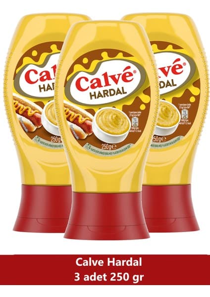 Calve Hardal 250 gr x 3 Adet Fiyatı - Taksit Seçenekleri
