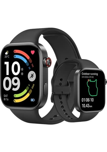 Xiaomi Redmi Watch 6 Obsidian Black Siyah Akıllı Saat (Xiaomi Tr Garantili)