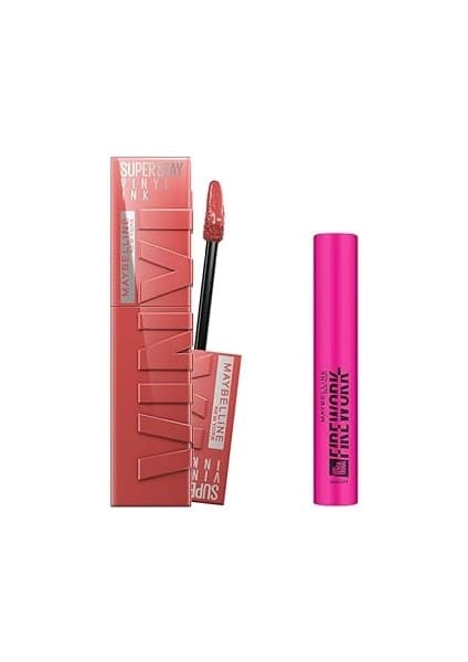 Belirtilmemiş Super Stay Vinyl Ink 15 & New York Firework Mini Maskara
