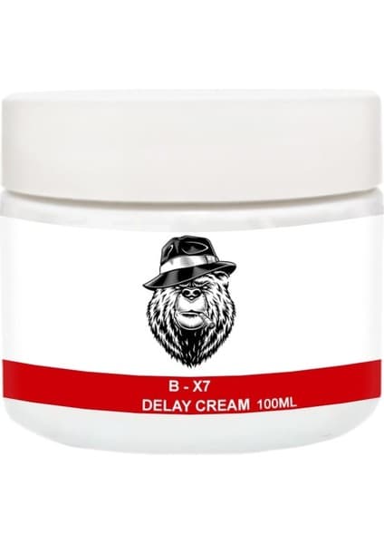 B-X7 Geciktirici Krem Delaycream 100 ml X7 Kat Etkilemeye Erkek