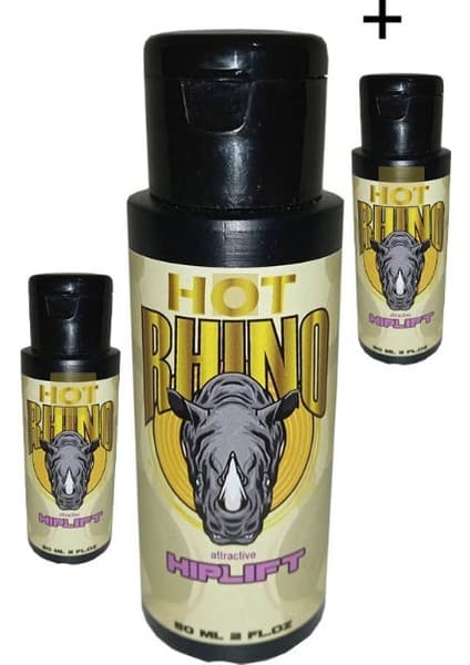 Bezos Hotrhino 60 ml 3 Adet Kadın&erkek Kalçaform Için Masaj Bakım