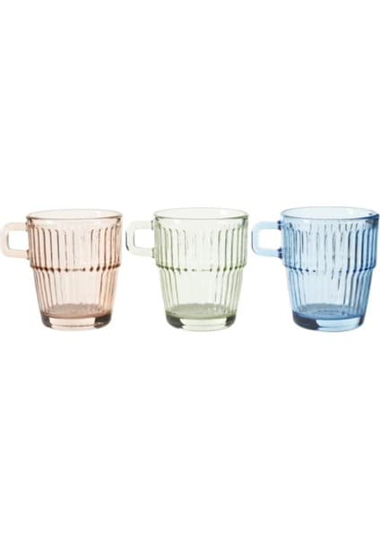 Mudo Home Bloom Espresso 3'lü Fincan Seti - 120